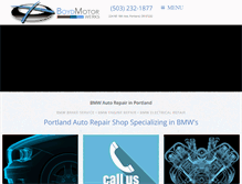 Tablet Screenshot of boydmotorwerks.com